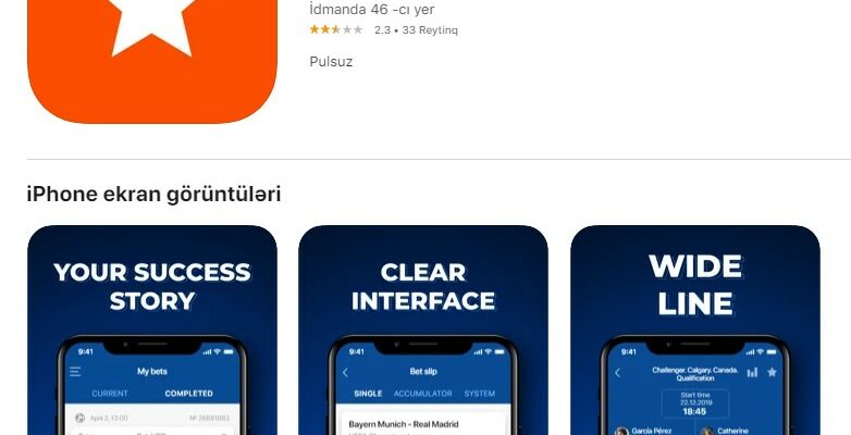 Mostbet Azərbaycan üçün appstore -da
